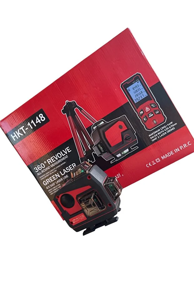 Lazer terazi+ lazer metre+ trikodan ayak 3lü set